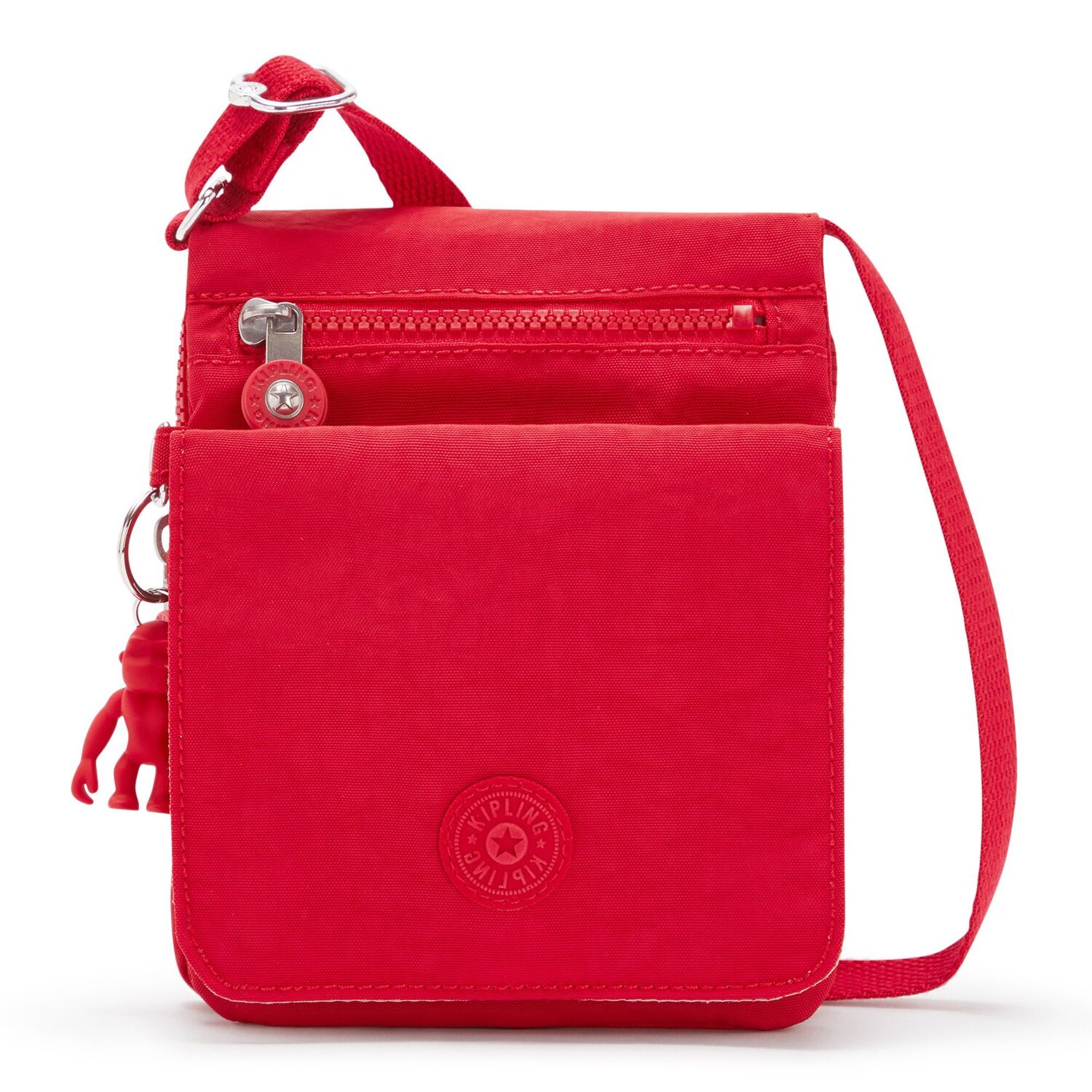 Kipling Basic New Eldorado Umhangetasche 15 cm red rouge bei welovebags