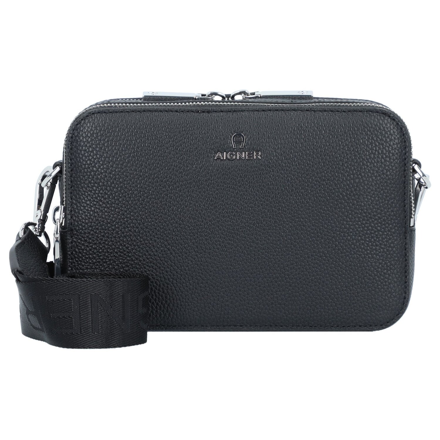 AIGNER Matteo Umh ngetasche S Leder 20 cm black bei welovebags.de