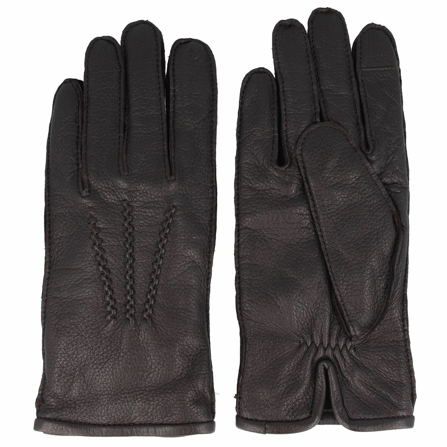 Boss T-Hanton Handschuhe Leder | 8,5 medium bei | brown