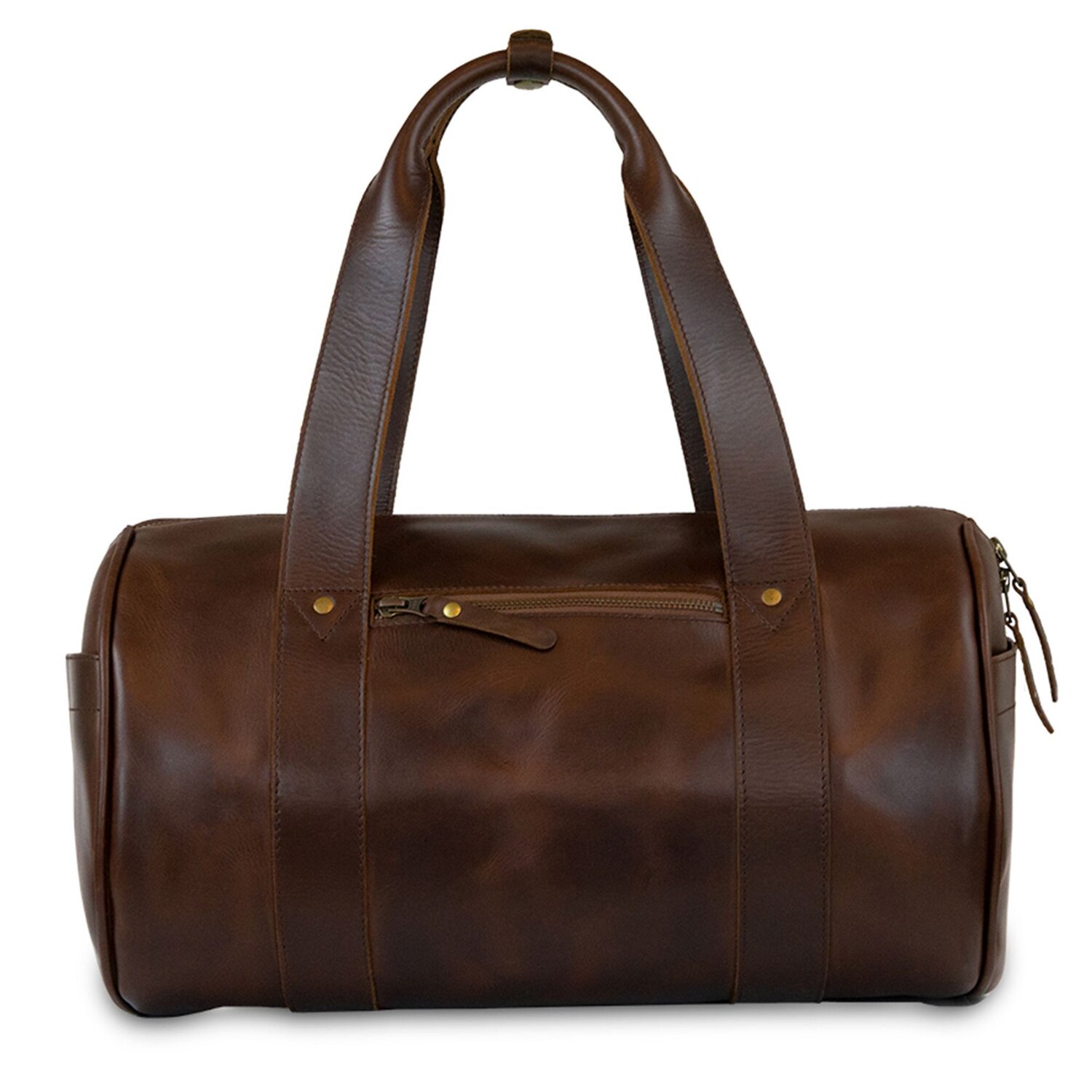 Buckle Seam Chap Weekender Reisetasche Leder 40 cm brown bei