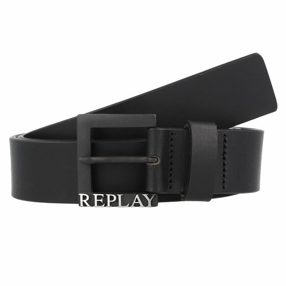 bei Replay | 95 cm Gürtel | black Leder