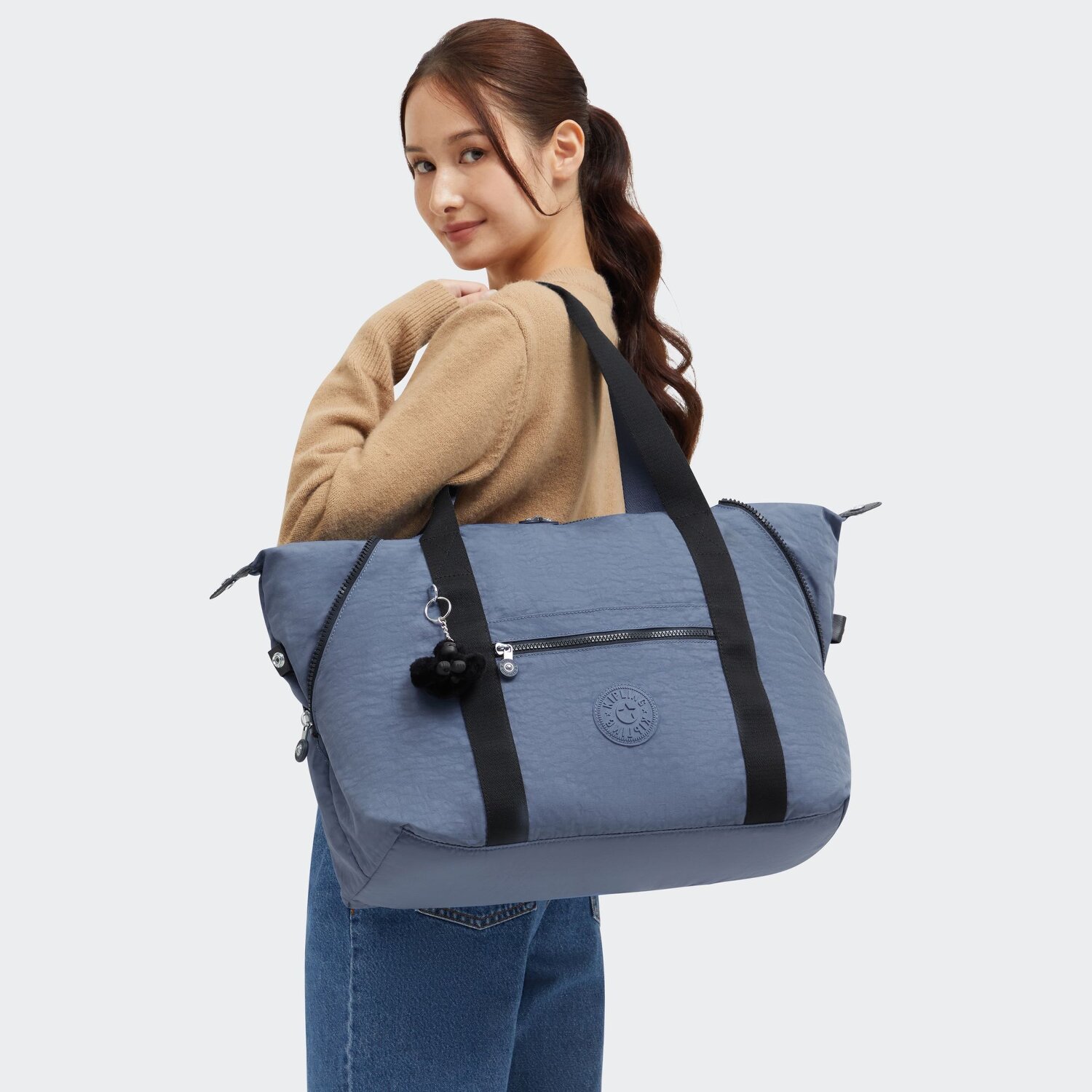 Kipling Art M Weekender Reisetasche 58 cm blue lover bei welovebags