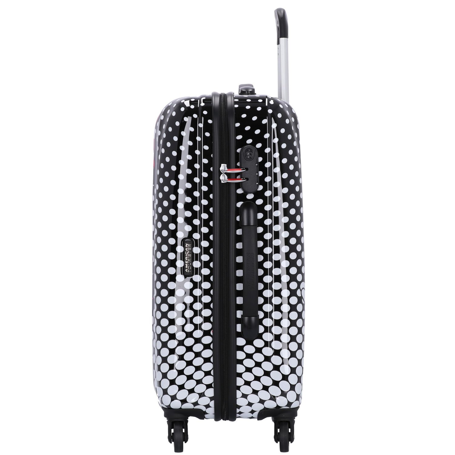 American Tourister Disney Legends 4 Rollen Trolley 75 cm minnie mouse polka dot bei welovebags