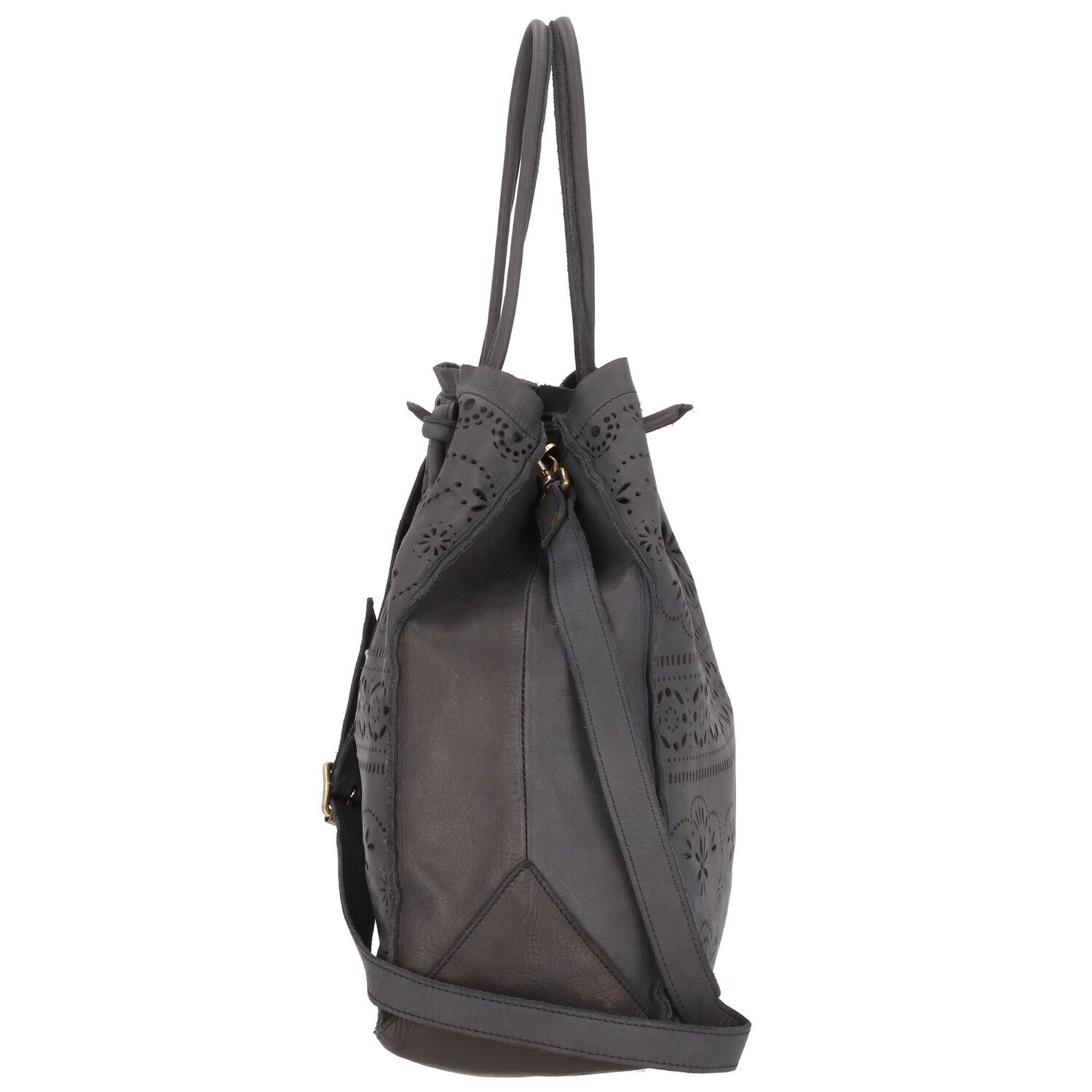 Caterina Lucchi Handtasche Leder 36 cm nero bei welovebags.de