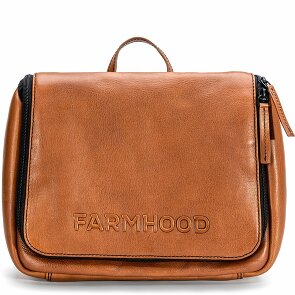 Farmhood Memphis Kulturbeutel Leder 27 cm